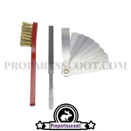 Spark Plug Maintenance Kit with Shim 0.04 to 0.3mm