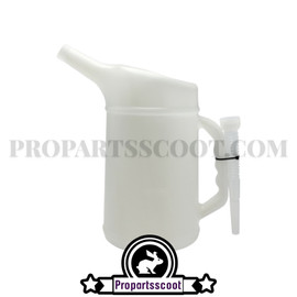 Graduated Plastic Measuring Cup with Flexible Spout (2L)
