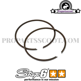Piston Rings Stage6 Streetrace 70cc for Minarelli Vertical