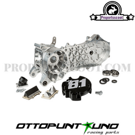 Complete Engine Casing 8.1 "Fireblade" 100cc for Shaft 25mm Piaggio Version (Long Arm for 10", 12", 13" Wheel)