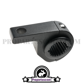 Mounting Bracket for Handlebar 22mm, M8 - Black