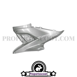 Left-Hand Engine Cover Original Gray Metallic for Yamaha Aerox 50cc 2T