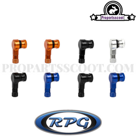 CNC Tire Valves 90° - 2 Pcs (Universal)