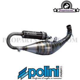 Exhaust Polini Evolution P.R.E 4 (70cc) for Piaggio