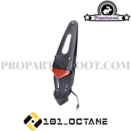 License Plate Holder with Rear Light Led red for Enduro, Supermotard