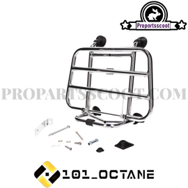 Front Luggage Rack / Carrier Chromed for Vespa Primavera, Sprint 50cc - 125cc