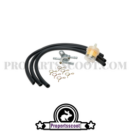 Fuel Hose Set 62cm Including Fuel Tap