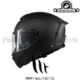 MT Atom 2 SV Pure A1 Helmet - Matte Black