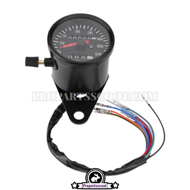 Universal LED Speedometer - Black