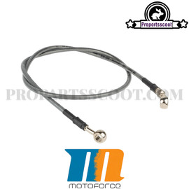 Brake Hose Motoforce - (110cm) - Braided Steel (Front)