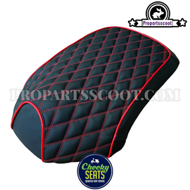 Seat Cover Double Diamond Handmade for Yamaha C3 50cc 4T