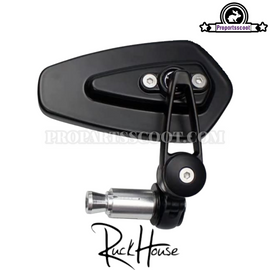 Mirror Bar End F1 Series Black (7/8) Left Or Right