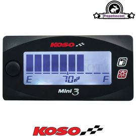 Fuel Gauge Koso Digital Mini 3