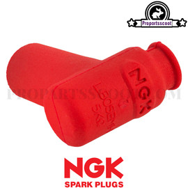 Spark Plug Cap NGK Red