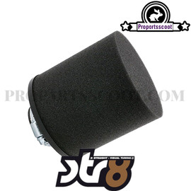 Air Filter STR8 Black Foam Long Straight (38mm)