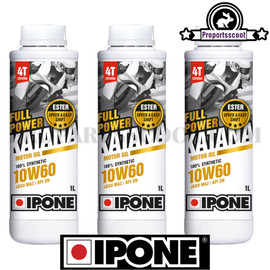 Ipone Full Power Katana 100% Synthetic for 4-Strokes (1L)