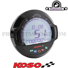 Speedometer Koso Digital DL-03SR LCD Display Black