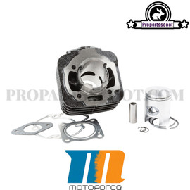 Cylinder Kit Motoforce Black Series 50cc-12mm for Piaggio 2T
