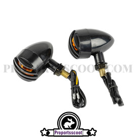 Indicators LED Universal Vintage Black