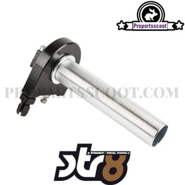 Throttle Grip CNC STR8 (Black Or Grey)