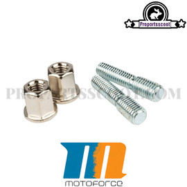 Exhaust Stud Bolt M6 x M7 (2PCS)