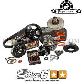 Transmission / CVT Kit With Clutch + Torque Drive Stage6 R/T Oversize XL for Piaggio