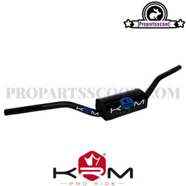 Handlebar MX with Pad KRM Black / Blue (D.28.6mm)