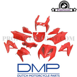 Fairing Kit Red for Yamaha Aerox 50cc 2T (11PCS)