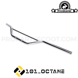 Handlebar Motocross Steel with Chrome-Plated Brace 22mm - 820mm