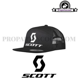 Scott Cap Snapback 10 (Black/White)