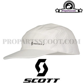 Scott 5-Panel Tech RC Run Cap (White)