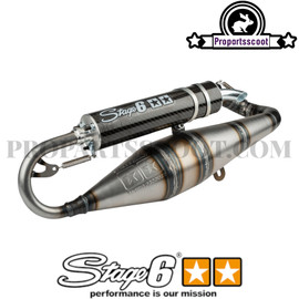 Exhaust Stage6 R1200 Race for Piaggio 50cc 2T