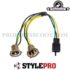 Front Light Sockets Wire - (PGO Big-Max)