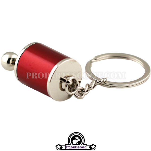 Keychain 4 Set - Multicolored Metal