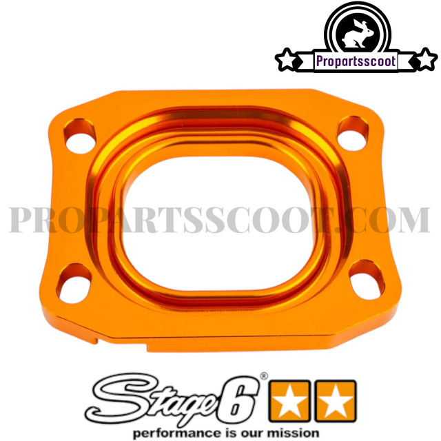 Base Plate Intake Manifold Stage6 360° Minarelli AM6 & Derbi (40mm)