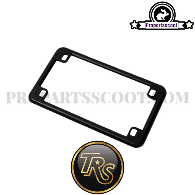 Black License Plate Frame