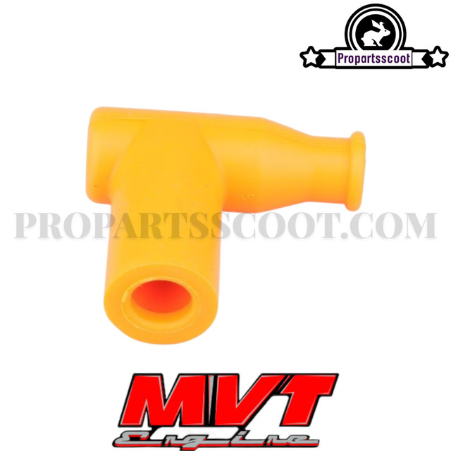 Spark Plug Cap Antiparasite MVT AP01 5K-Ohm, Orange