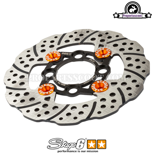 Disque de frein avant flottant 280mm Stage6 R/T MK2 MBK Nitro