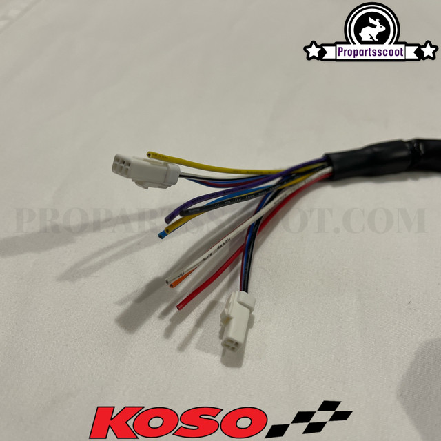 Compteur de vitesse KOSO DB EX-02 universel voltmètre et compteur d'heure