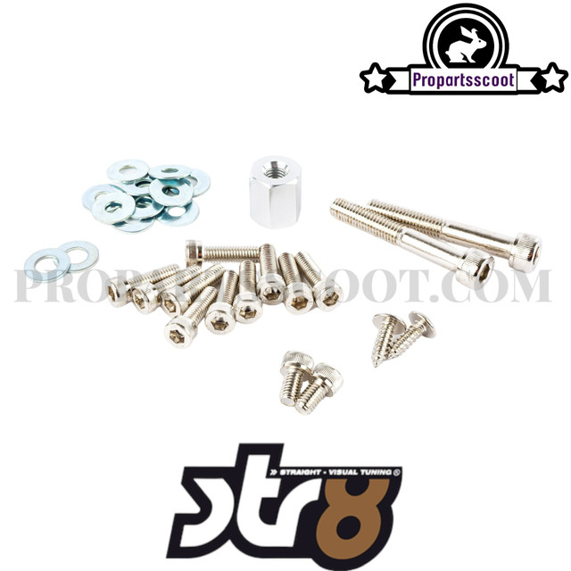 Fairing Screws Steel Chrome for Yamaha Booster 2004+