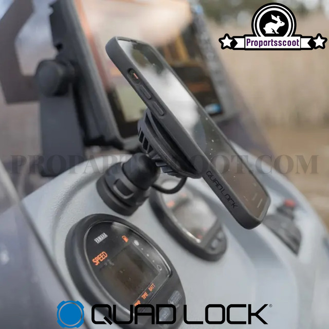 Quad Lock 360 Head 12V-24V Waterproof Wireless Charging Head