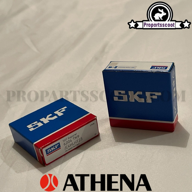 Crankshaft Bearing/ Seal Kit Athena Polymer for Minarelli Horizontal & Vertical