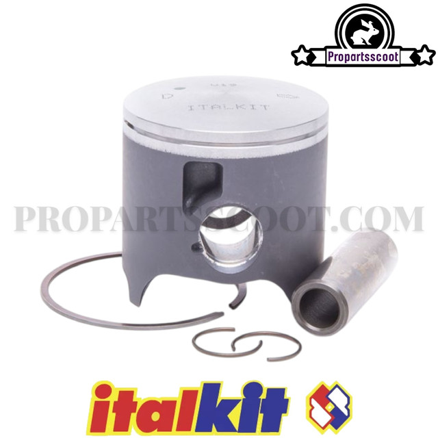 Piston 48.97mm (D), Pin 14mm (70cc) Italkit for Minarelli AM6 & Derbi