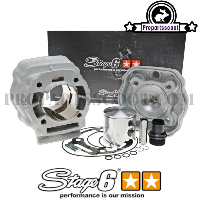 Cylinder Kit Stage6 Big Racing 88cc, 12mm, Stroke 45mm for Derbi Euro 3 & Euro 4