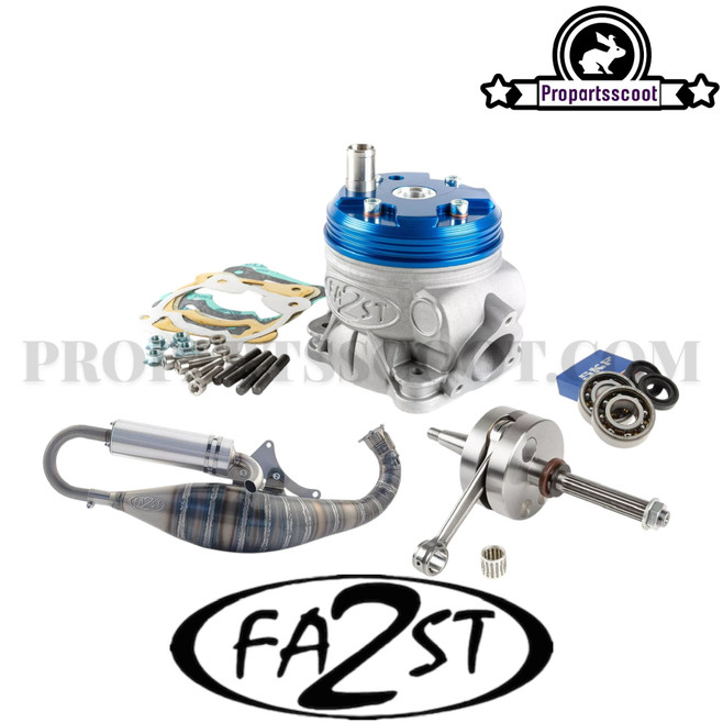 Tuning Kit 2Fast FL100 (100cc) Connecting Rod 100mm, 14mm for Malossi C-One & RC-One Crankcase (Minarelli & Piaggio)