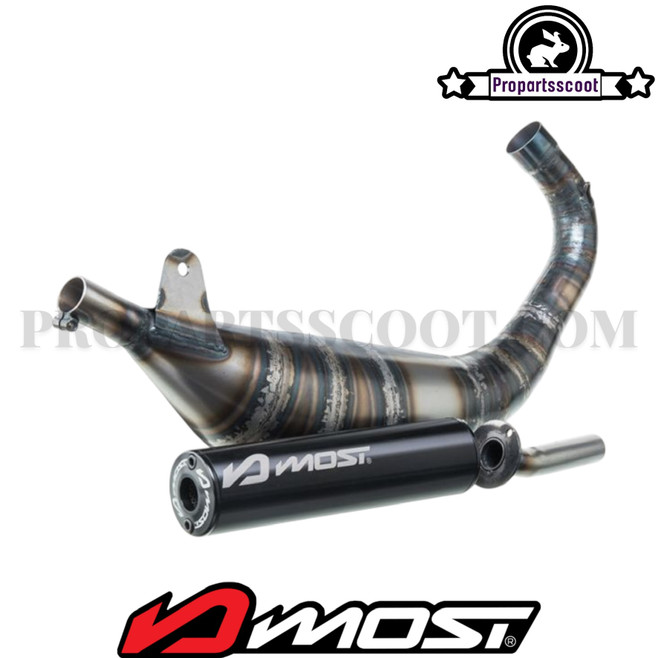 Exhaust System Most 90cc - 100cc for Derbi GPR