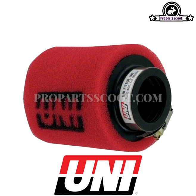 Air filter Uni - Straight (38mm)