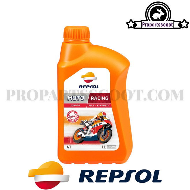 Repsol Moto Racing 4T Synthetic Oil (10W-40)