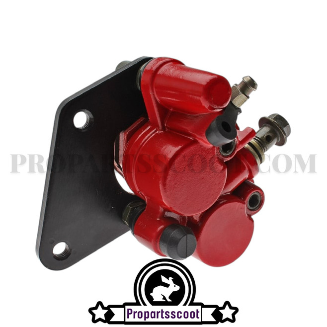 Brake Caliper, Front - Red for PGO Big-Max 50cc 2T