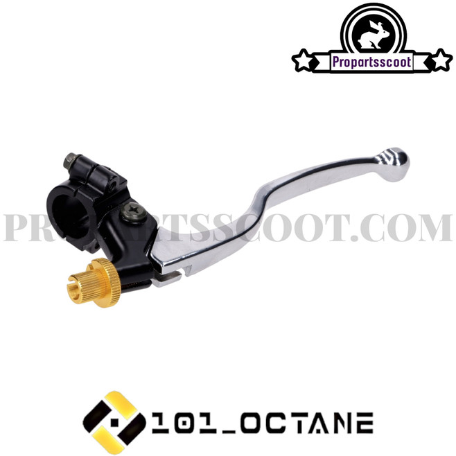 Clutch Fitting Black with Lever Silver Left (Universal) Clutch Fitting Black with Lever Silver Left (Universal)